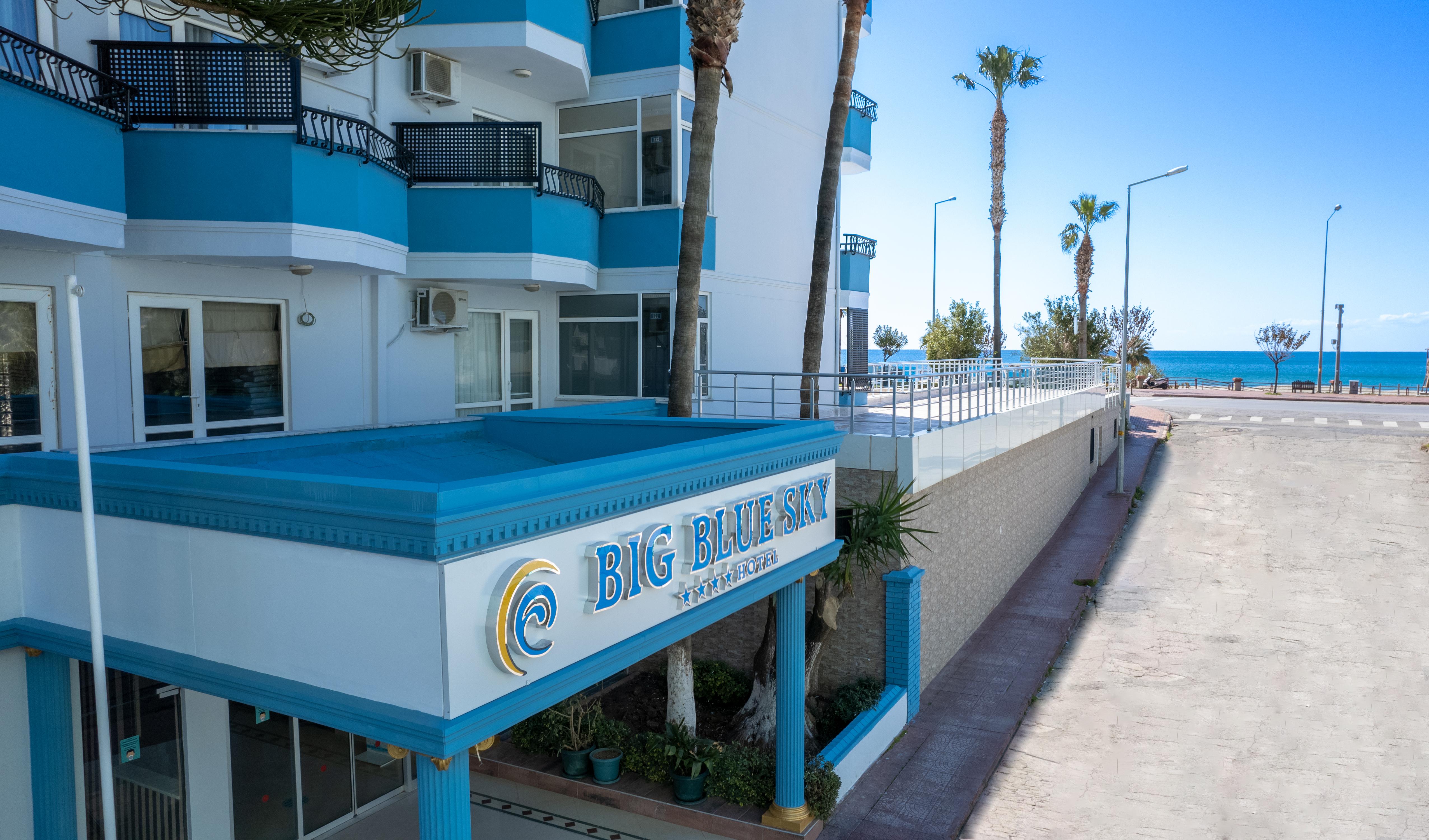Big Blue Sky Hotel Alanya Exteriör bild